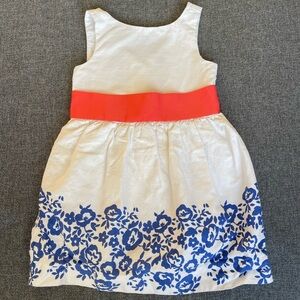Janie and Jack Spring and Summer White Dress for Girl for Easter